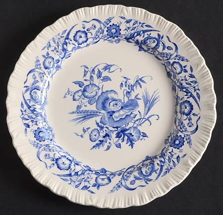 Cornflower Blue Dessert/Pie Plate