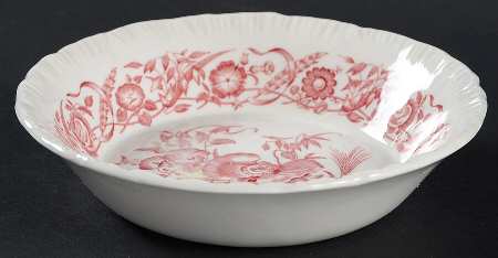 Cornflower Crimson Fruit/Dessert (Sauce) Bowl