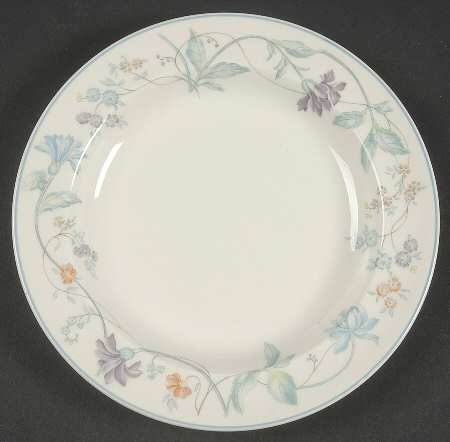 Cornflower (Blue Trim, Smooth) Bread & Butter Plate