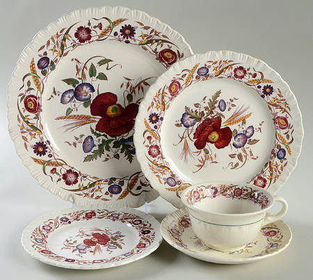 Cornflower 5 Piece Place Setting