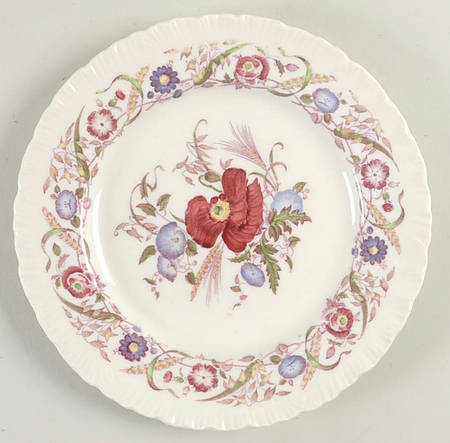 Cornflower Bread & Butter Plate