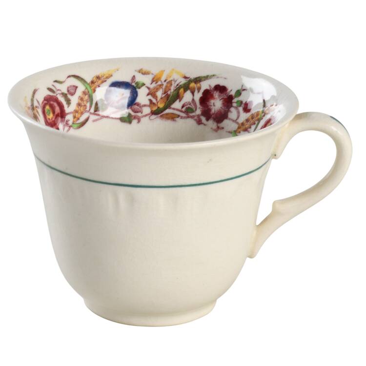 Cornflower Flat Demitasse Cup