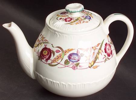 Cornflower Teapot & Lid
