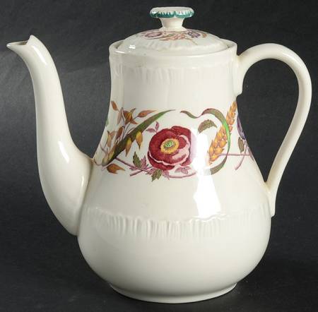Cornflower Coffee Pot & Lid