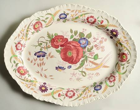 Cornflower 19" Oval Serving Platter