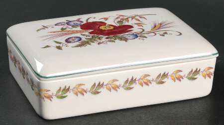 Cornflower Cigarette Box & Lid