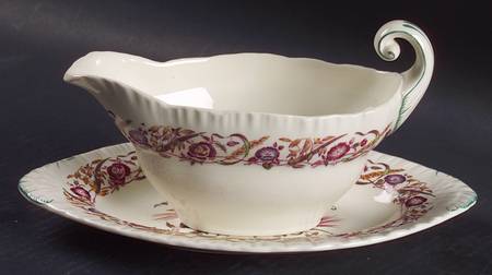 Cornflower Gravy Boat & Underplate/Relish