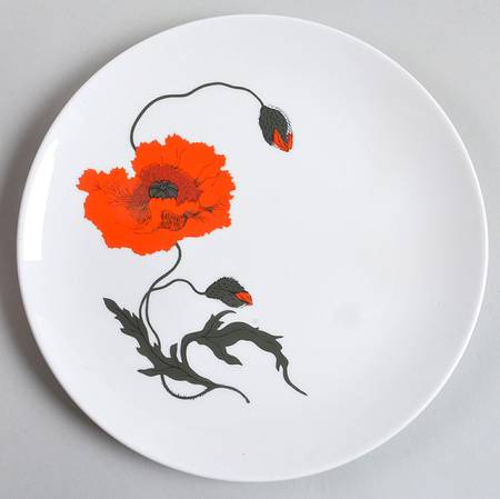 Cornpoppy (Susie Cooper) Luncheon Plate