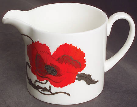Cornpoppy (Susie Cooper) Creamer