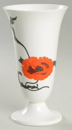 Cornpoppy (Susie Cooper) 6" Vase