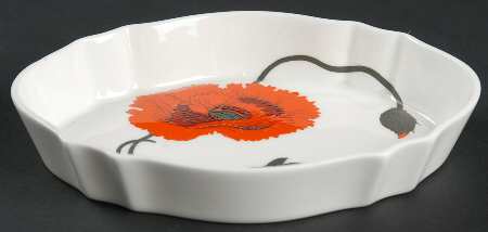 Cornpoppy (Susie Cooper) Silver Tray