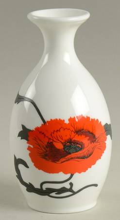 Cornpoppy (Susie Cooper) 5" Bud Vase