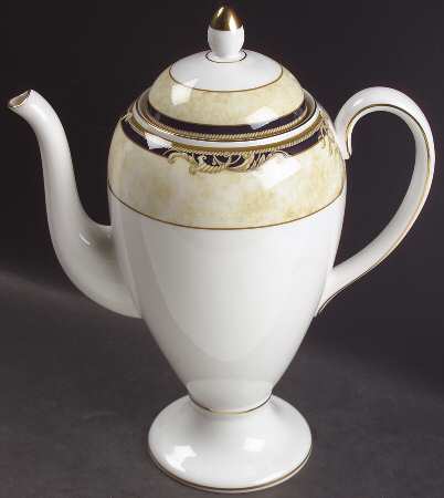 Cornucopia Coffee Pot & Lid