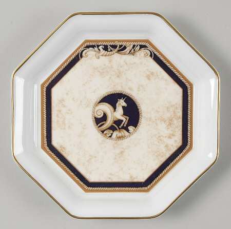 Cornucopia 4" Octagonal Tray by Wedgwood