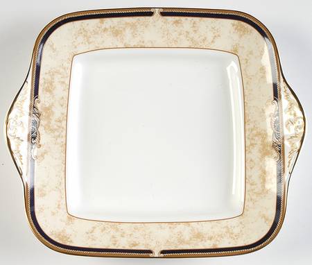Cornucopia Square Handled Cake Plate by Wedgwood