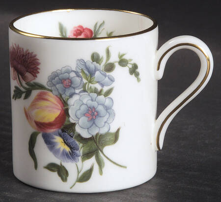 Colonial Sprays Bond Shape Demitasse Cup