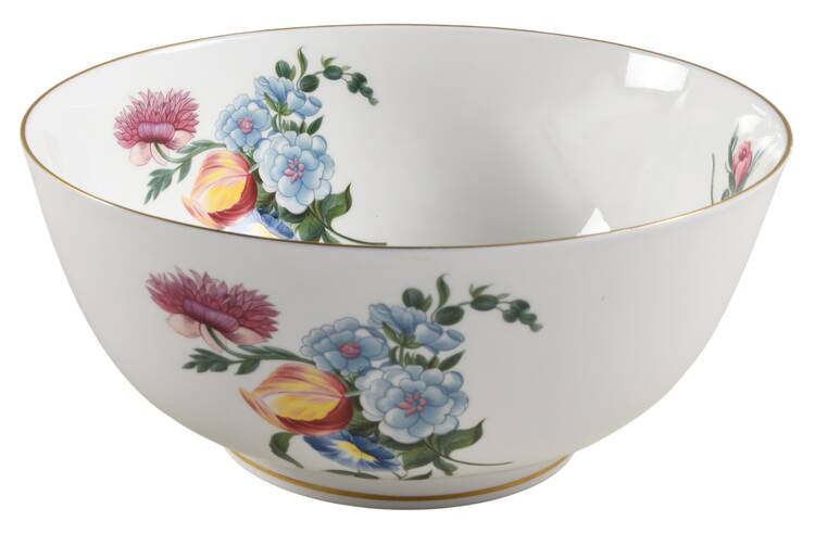 Colonial Sprays 9" Round Vegetable Bowl