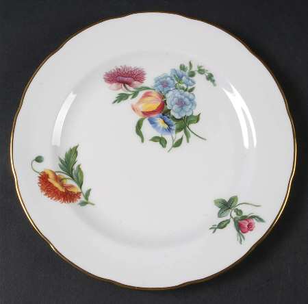 Colonial Sprays Salad Plate
