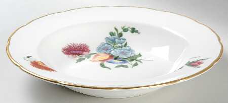 Colonial Sprays Rim Soup Bowl