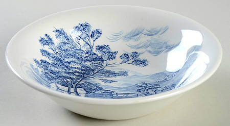Countryside Blue Coupe Cereal Bowl by Wedgwood