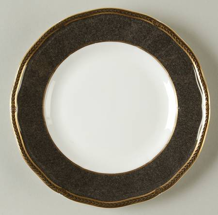 Crown Ebony Bread & Butter Plate