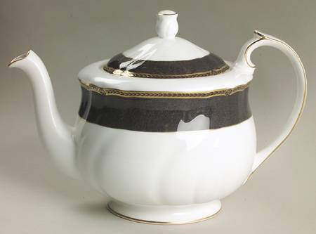 Crown Ebony Teapot & Lid