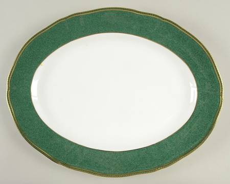 Crown Emerald 15" Oval Serving Platter