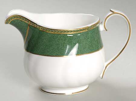Crown Emerald Creamer