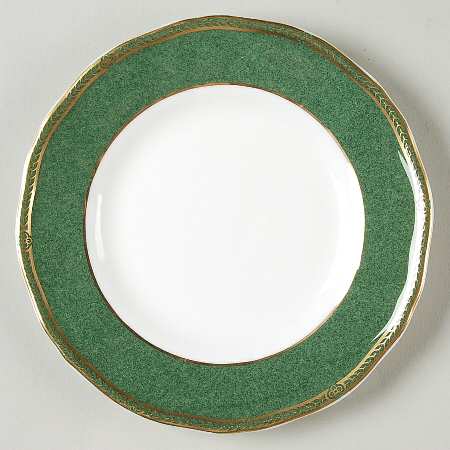 Crown Emerald Bread & Butter Plate
