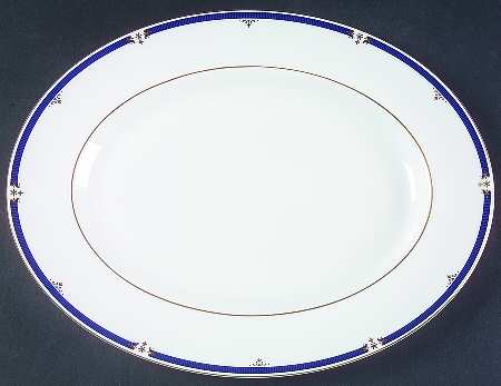 Crestwick 14" Oval Serving Platter