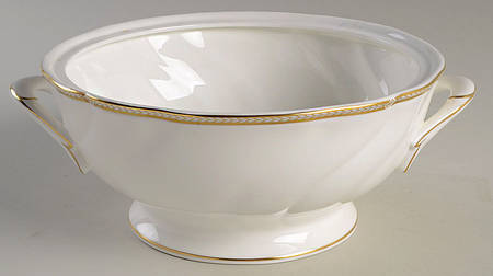 Crown Gold (England) Round Vegetable No Lid
