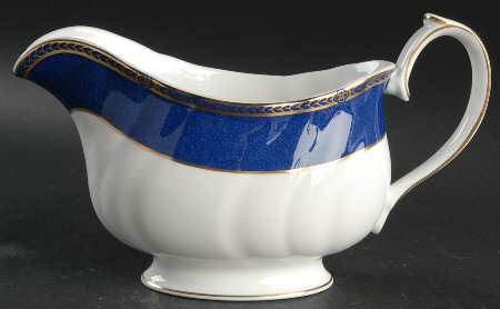 Crown Sapphire (England) Gravy Boat