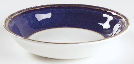 Crown Sapphire (England) Fruit/Dessert (Sauce) Bowl