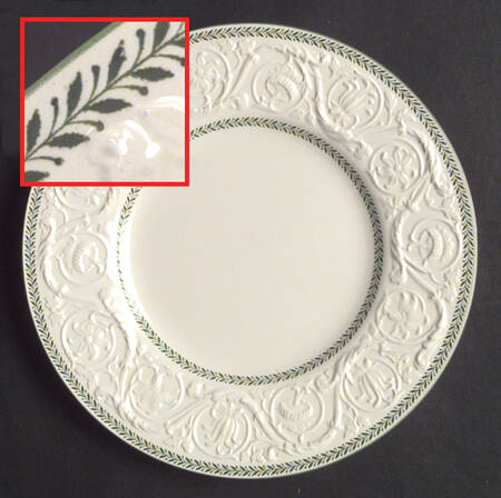 Curzon Bead Salad Plate
