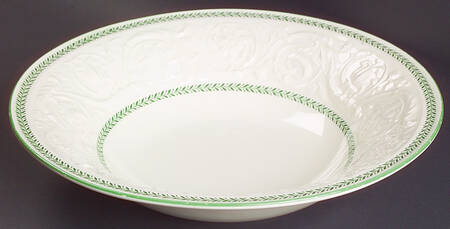 Curzon Bead 9" Round Vegetable Bowl