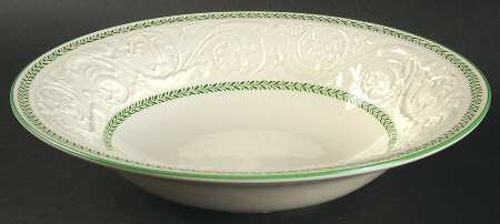 Curzon Bead 8" Round Vegetable Bowl