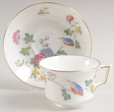 Cuckoo Footed Cup & Saucer Set