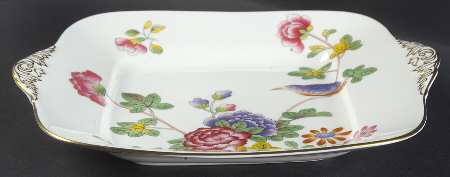 Cuckoo Square Handled Cake Plate