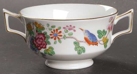 Cuckoo Footed Cream Soup Bowl