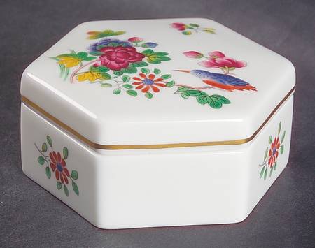 Cuckoo Hexagonal Box & Lid