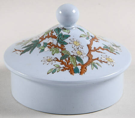 Cuckoo Blue (No Trim) Lid for Teapot