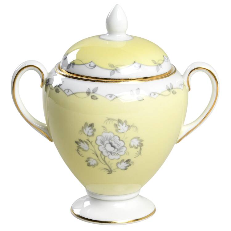 Cynthia Globe Shape Sugar Bowl & Lid