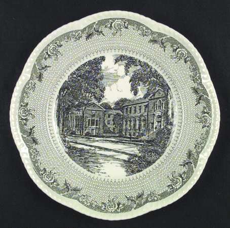 Dartmouth College Green (Gadroon Edge) Dinner Plate