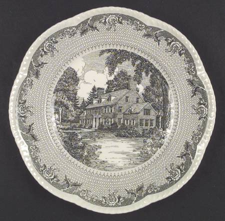 Dartmouth College Green (Gadroon Edge) Dinner Plate