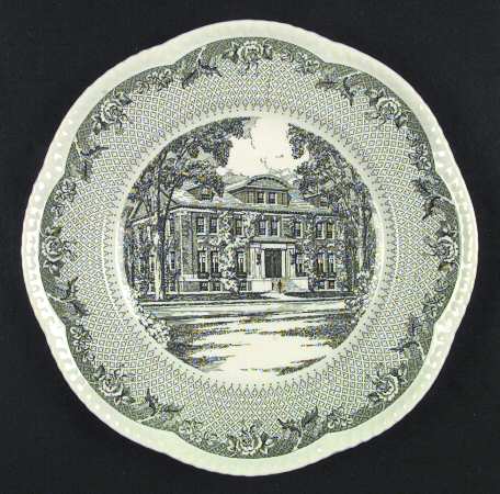 Dartmouth College Green (Gadroon Edge) Dinner Plate