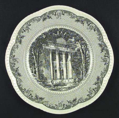 Dartmouth College Green (Gadroon Edge) Dinner Plate