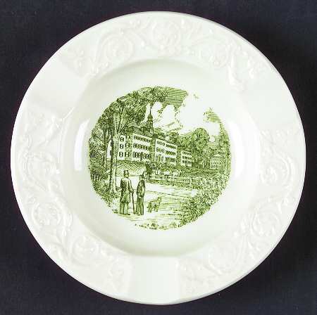 Dartmouth College Green (Gadroon Edge) Small Ashtray