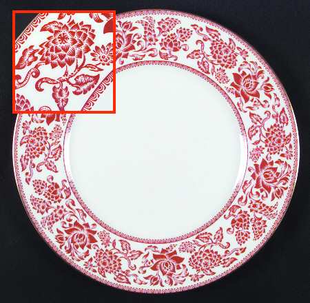 Damask Red by Wedgwood
