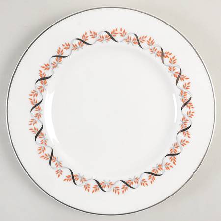 Dartmouth (Ribbon on Rim) Salad Plate