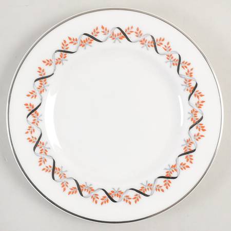 Dartmouth (Ribbon on Rim) Bread & Butter Plate